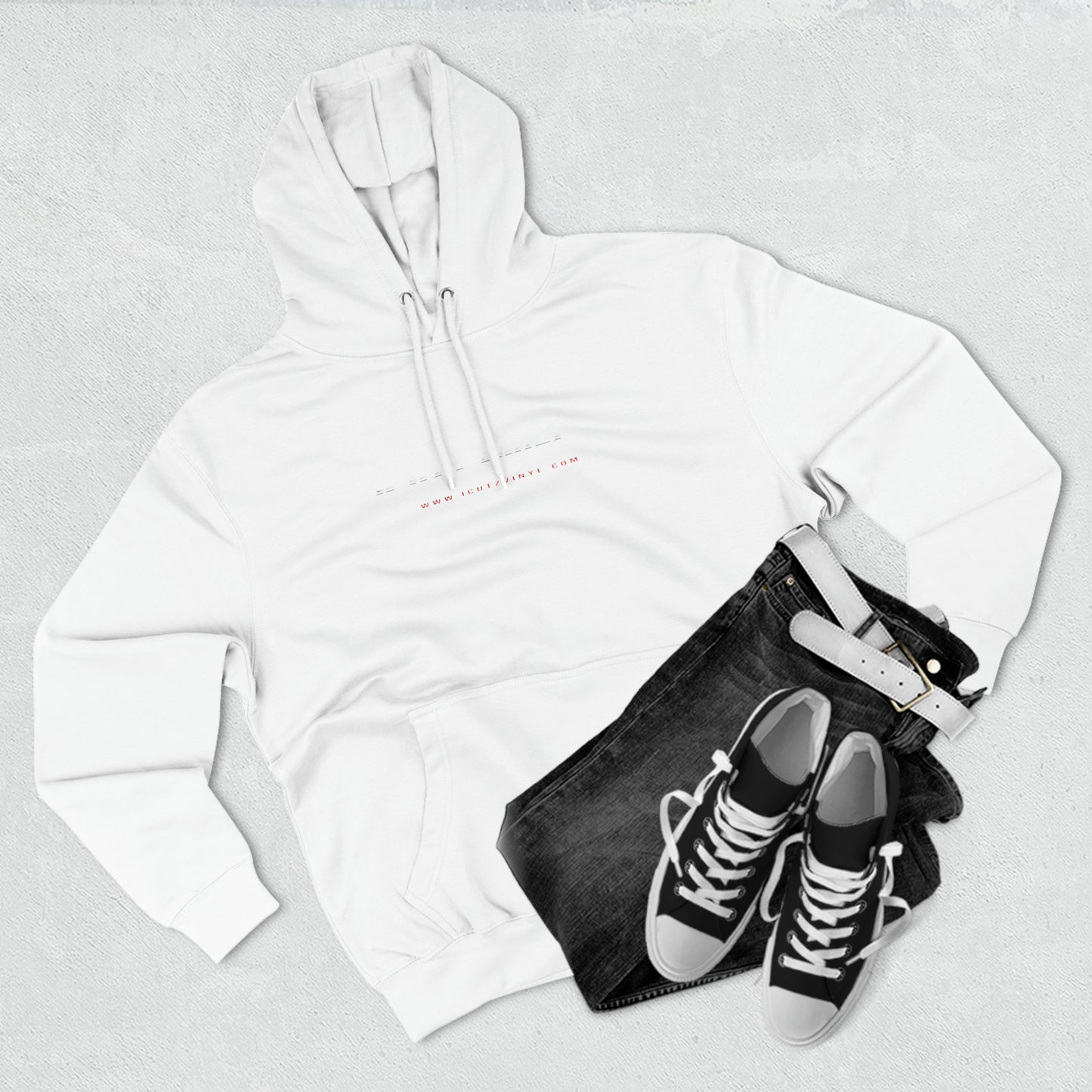 ICUTZ VINYL Unisex Premium Pullover Hoodie