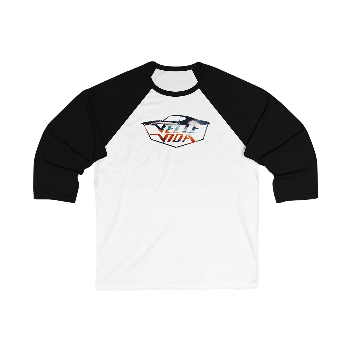 VELLE VIDA Unisex 3\4 Sleeve Baseball Tee