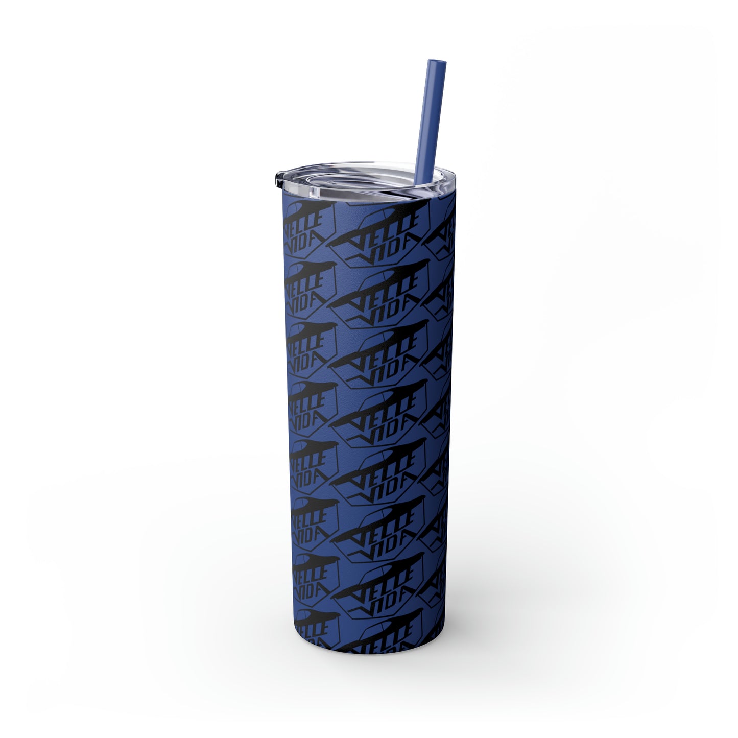 VELLE VIDA Skinny Tumbler with Straw, 20oz