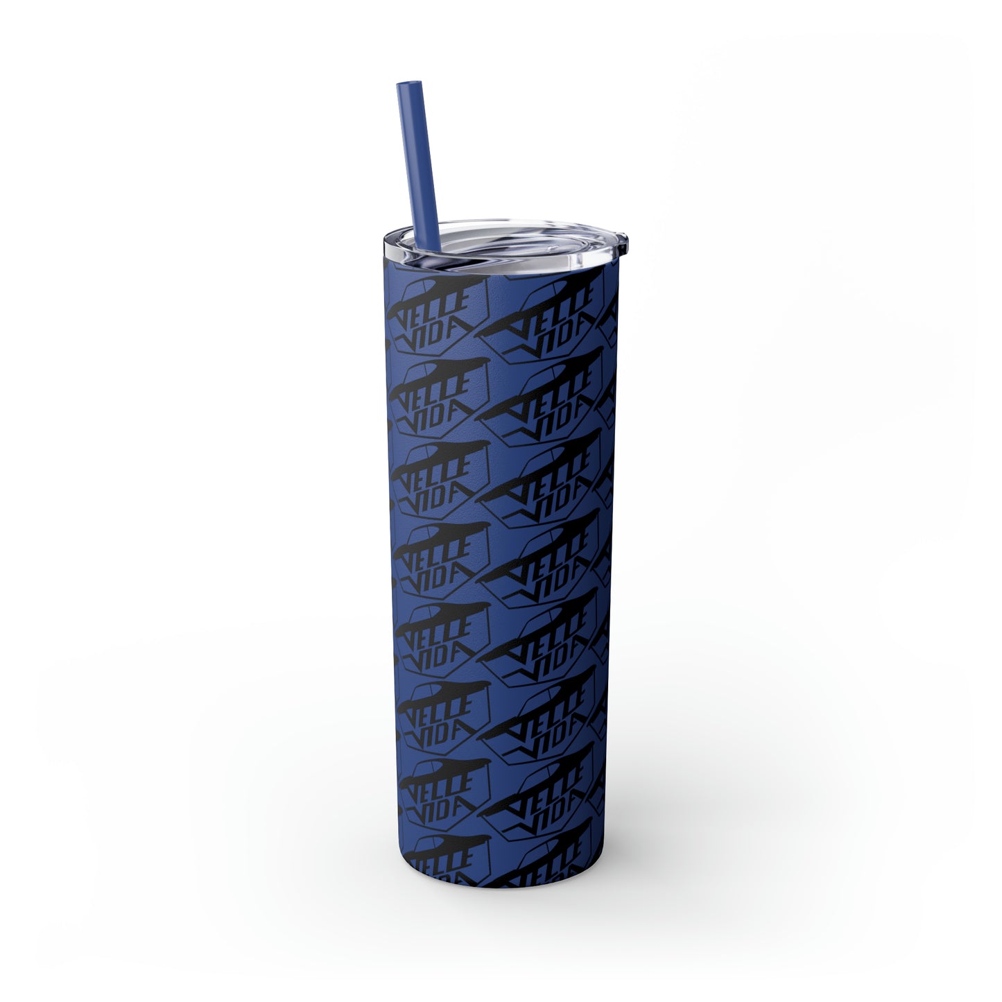 VELLE VIDA Skinny Tumbler with Straw, 20oz